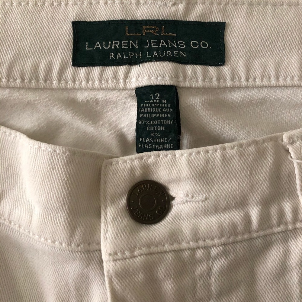 LAUREN RALPH LAUREN MODERN STRAIGHT ANKLE JEANS - Picture 2 of 5